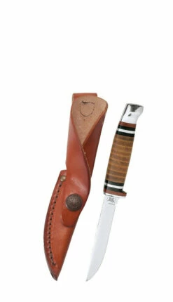 Case Knives 00379 Leather Mini FINN Hunter With Leather Sheath
