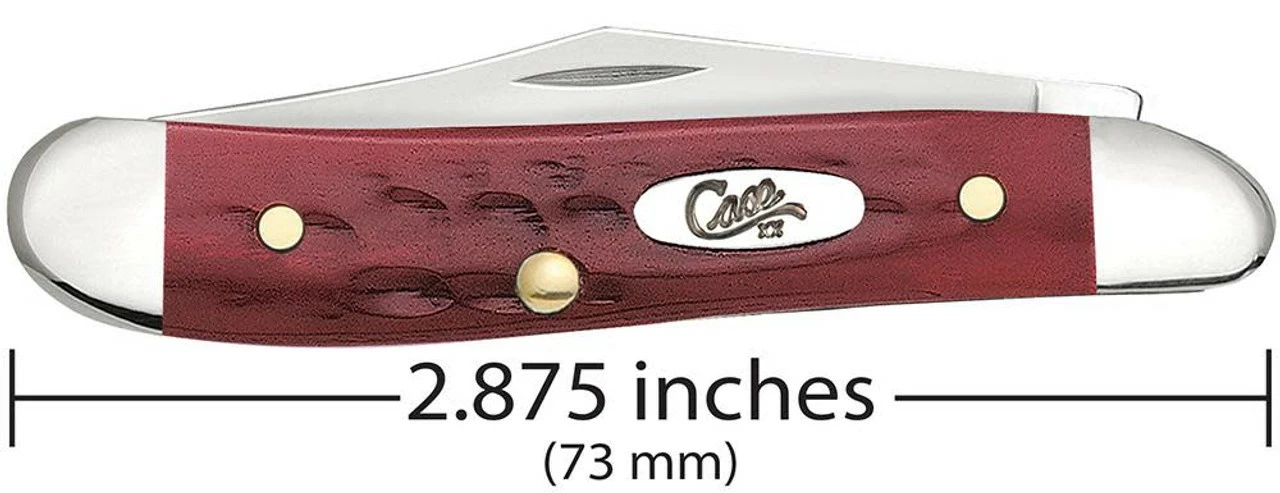 Case Knives 00781 Pocket Worn® Corn Cob Jig Old Red Bone Peanut 4 Case Knives 00781 Pocket Worn® Corn Cob Jig Old Red Bone Peanut - Image 2