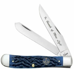 Case Knives 01058 Masonic Gift Tin Standard Jig Blue Bone Trapper 7 Case Knives 01058 Masonic Gift Tin Standard Jig Blue Bone Trapper -PATRIOT KNIFEWORKS Sales 01058.1 96450.1668622358