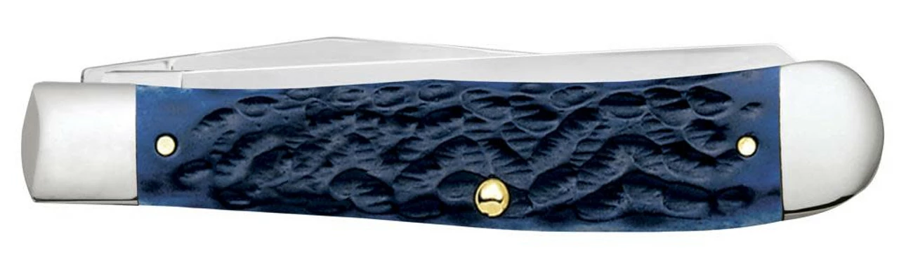 Case Knives 01058 Masonic Gift Tin Standard Jig Blue Bone Trapper 6 Case Knives 01058 Masonic Gift Tin Standard Jig Blue Bone Trapper - Image 4