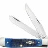 Case Knives 02800 Rogers Corn Cob Jig Blue Bone Trapper -PATRIOT KNIFEWORKS Sales 02800.1 06967.1668622701