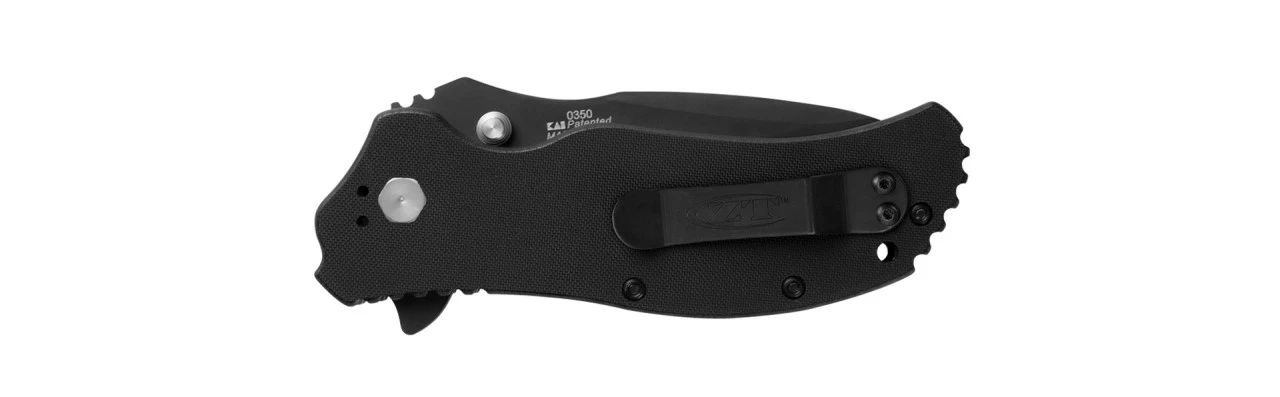 ZT 0350 Folding Knife Plain Edge 4 ZT 0350 Folding Knife Plain Edge - Image 2