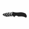 ZT 0350TS Folding Knife Plain Edge Tiger Stripe S30V Blade Black G10 Handle