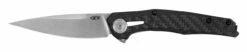 ZT 0707 Frame Lock Knife Carbon Fiber Handle Plain 20CV Blade