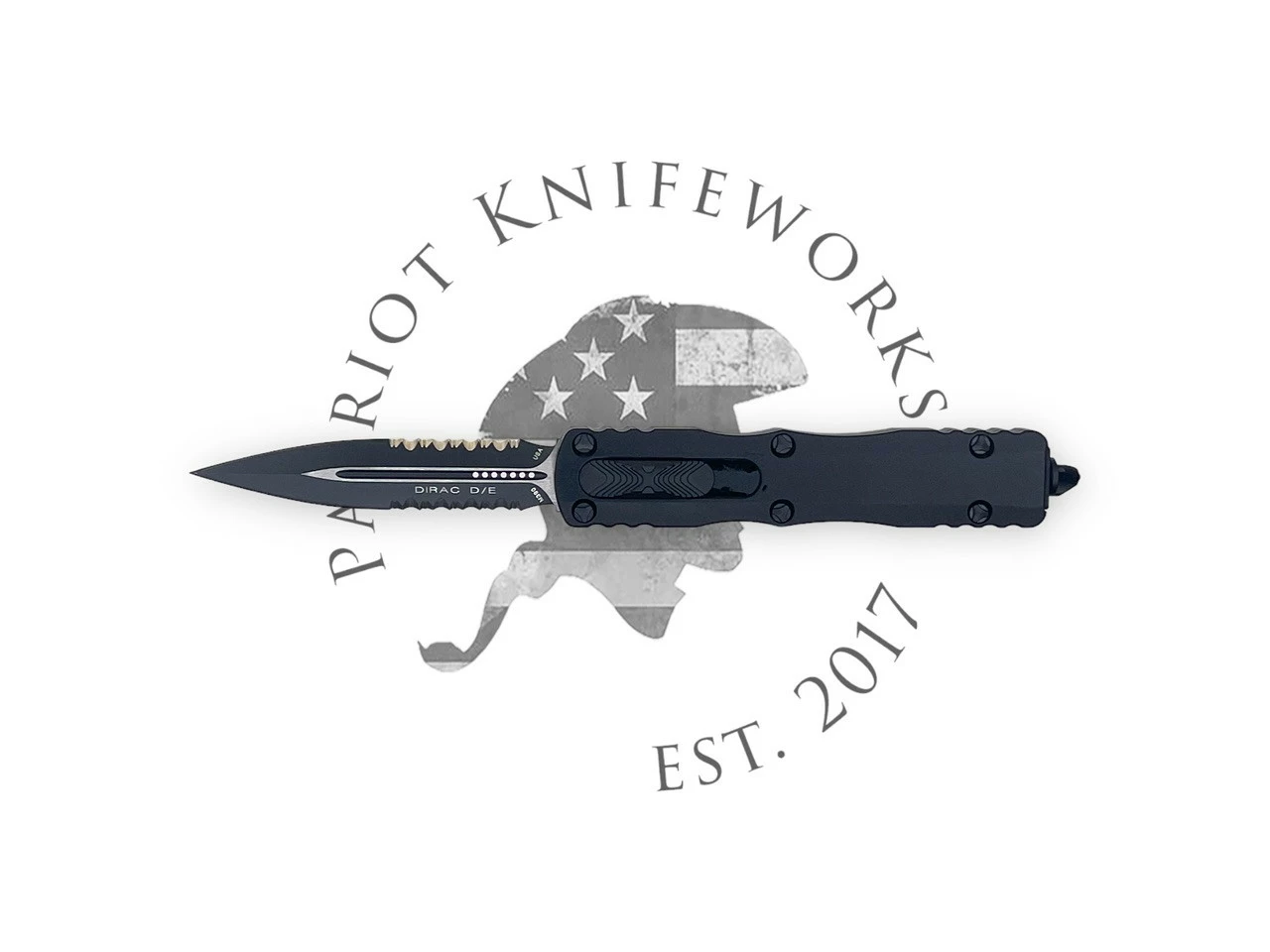 Microtech 225-2T Dirac D/E Tactical Partial Serrated 3 Microtech 225-2T Dirac D/E Tactical Partial Serrated