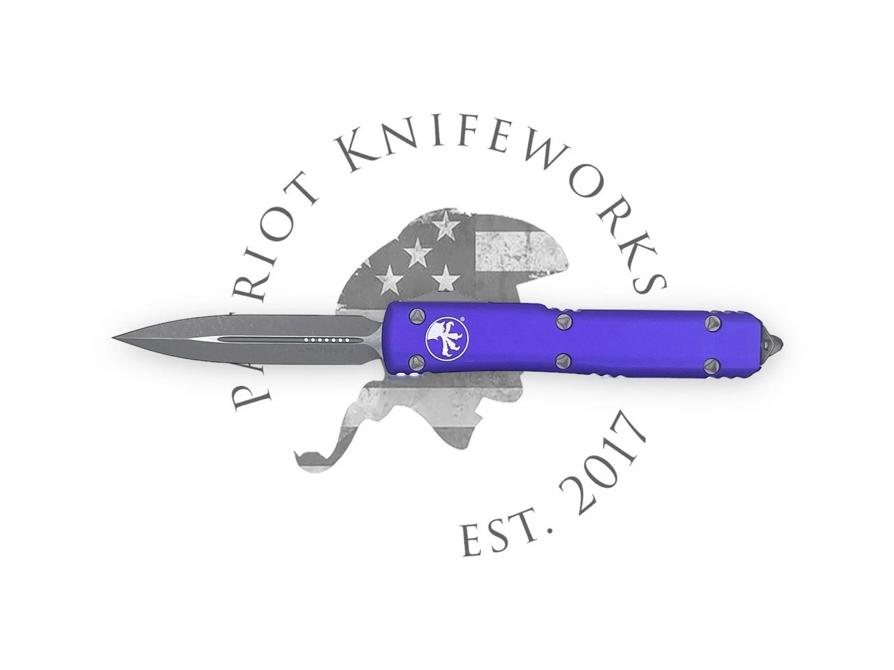 Microtech 122-10APPU Ultratech D/E Purple Apocalyptic Standard 3 Microtech 122-10APPU Ultratech D/E Purple Apocalyptic Standard