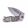 Medford Genesis T S45VN Tumbled DP Blade, Tumbled Roman Laurel Leaf Deep Cut Handles, Violet HW/Clip, NP3 Breaker -PATRIOT KNIFEWORKS Sales 12E7484E 0028 4299 9D13 3857BCE0E18C 78450.1678305045