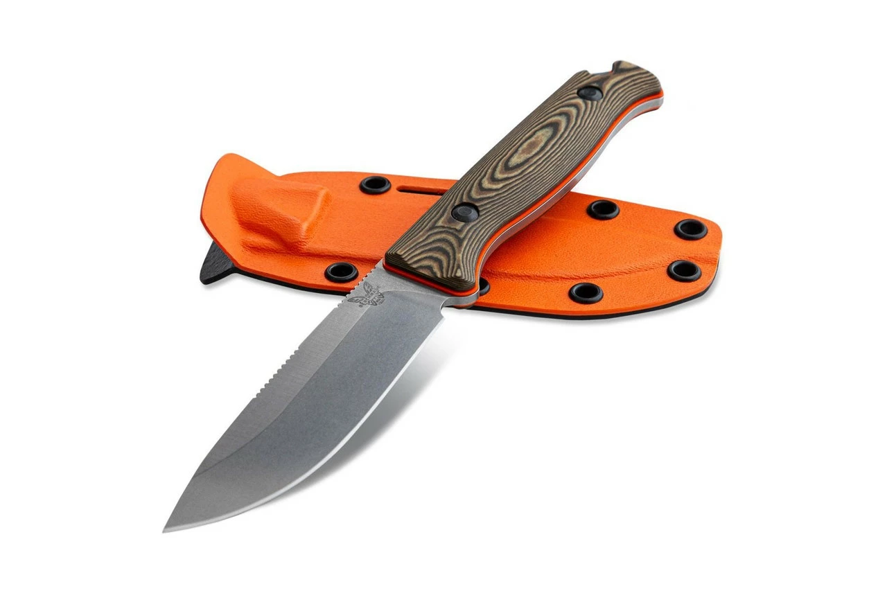 Benchmade Saddle Mountain Skinner Richlite/Orange G10 - Hunt 3 Benchmade Saddle Mountain Skinner Richlite/Orange G10 - Hunt