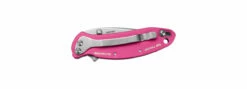 Kershaw 1600PINK Chive - Pink -PATRIOT KNIFEWORKS Sales 1600pink clipside closed.png 53168.1686085904