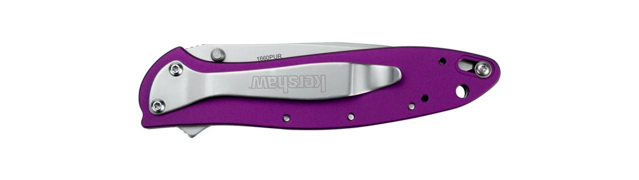 Kershaw 1660PUR Leek Purple 4 Kershaw 1660PUR Leek Purple - Image 2