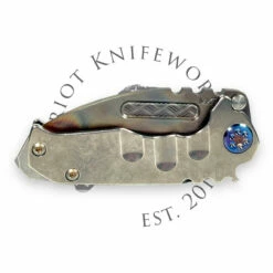 MEDFORD MICRO T S45VN VULCAN DP BLADE, TUMBLED HANDLES, FLM HW, BRSH/FLM CLIP, NP3 BREAKER -PATRIOT KNIFEWORKS Sales 1B1423B5 384E 42D6 AF8B ADC33FEBE92B 84084.1694545776