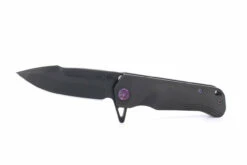 Medford Proxima S45VN PVD Blade, PVD Handles, Violet Hardware, PVD Clip