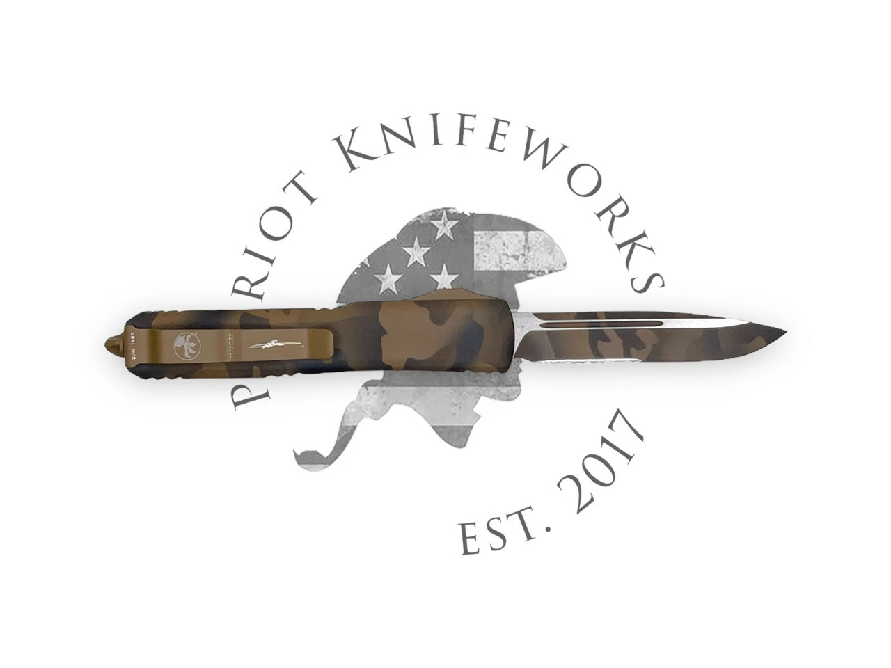 Microtech 121-2CCS Ultratech S/E Signature Series Coyote Camo Partial Serrated 4 Microtech 121-2CCS Ultratech S/E Signature Series Coyote Camo Partial Serrated - Image 2