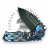 MEDFORD MICRO T S35VN PVD DP BLADE, BLUE DIAMOND CHECKERED HANDLES, PVD HW/CLIP, PVD BREAKER -PATRIOT KNIFEWORKS Sales 1F45108B 7C69 4623 AF39 FA73760E4A11 34184.1696270014