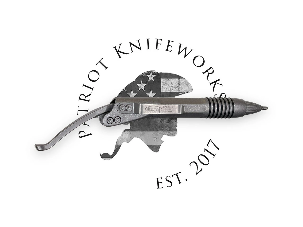 Microtech 401-SS-SW Siphon II Stonewash Stainless Steel 3 Microtech 401-SS-SW Siphon II Stonewash Stainless Steel