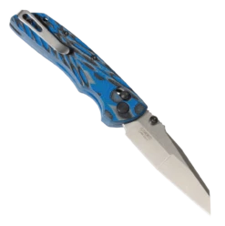 Hogue Deka Manual Folder: 3.25" Wharncliffe Blade - Tumbled Finish, G-Mascus Blue Lava G10 Frame - 24263 -PATRIOT KNIFEWORKS Sales 24263 2 57903.1686160375