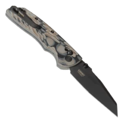 Hogue Deka Manual Folder: 3.25" Wharncliffe Blade - Black Cerakote Finish, G-Mascus Dark Earth G10 Frame - 24267 -PATRIOT KNIFEWORKS Sales 24267 2 77339.1686160043