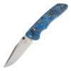 Hogue Deka Manual Folder: 3.25" Clip Point Blade - Tumbled Finish, G-Mascus Blue Lava G10 Frame - 24273 -PATRIOT KNIFEWORKS Sales 24273 1 61444.1686162408
