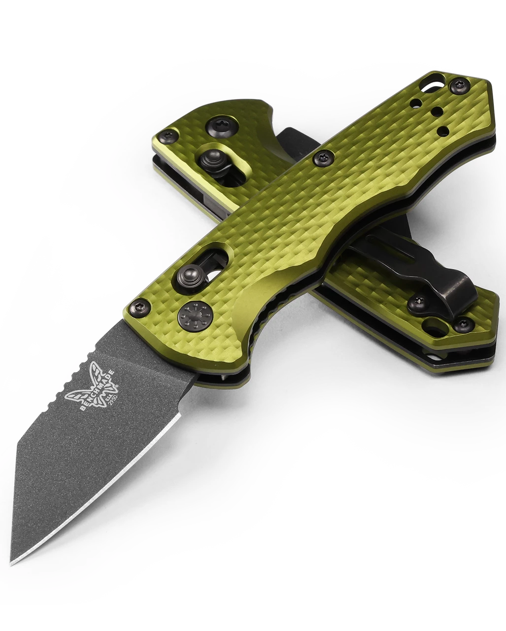 BENCHMADE 2950BK-2 PARTIAL IMMUNITY - WOODLAND GREEN 3 BENCHMADE 2950BK-2 PARTIAL IMMUNITY - WOODLAND GREEN