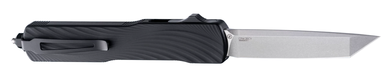 Hogue Counterstrike OTF Automatic: 3.35" Tanto Blade - Tumbled Finish, Aluminum Case & G-Mascus Black G10 Cover - 34869 4 Hogue Counterstrike OTF Automatic: 3.35" Tanto Blade - Tumbled Finish, Aluminum Case & G-Mascus Black G10 Cover - 34869 - Image 2