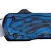 Hogue Counterstrike OTF Automatic: 3.35" Drop Point Blade - Tumbled Finish, Aluminum Case & G-Mascus Blue Lava G10 Cover - 34873 -PATRIOT KNIFEWORKS Sales 34873 1 medium 21991.1677259405