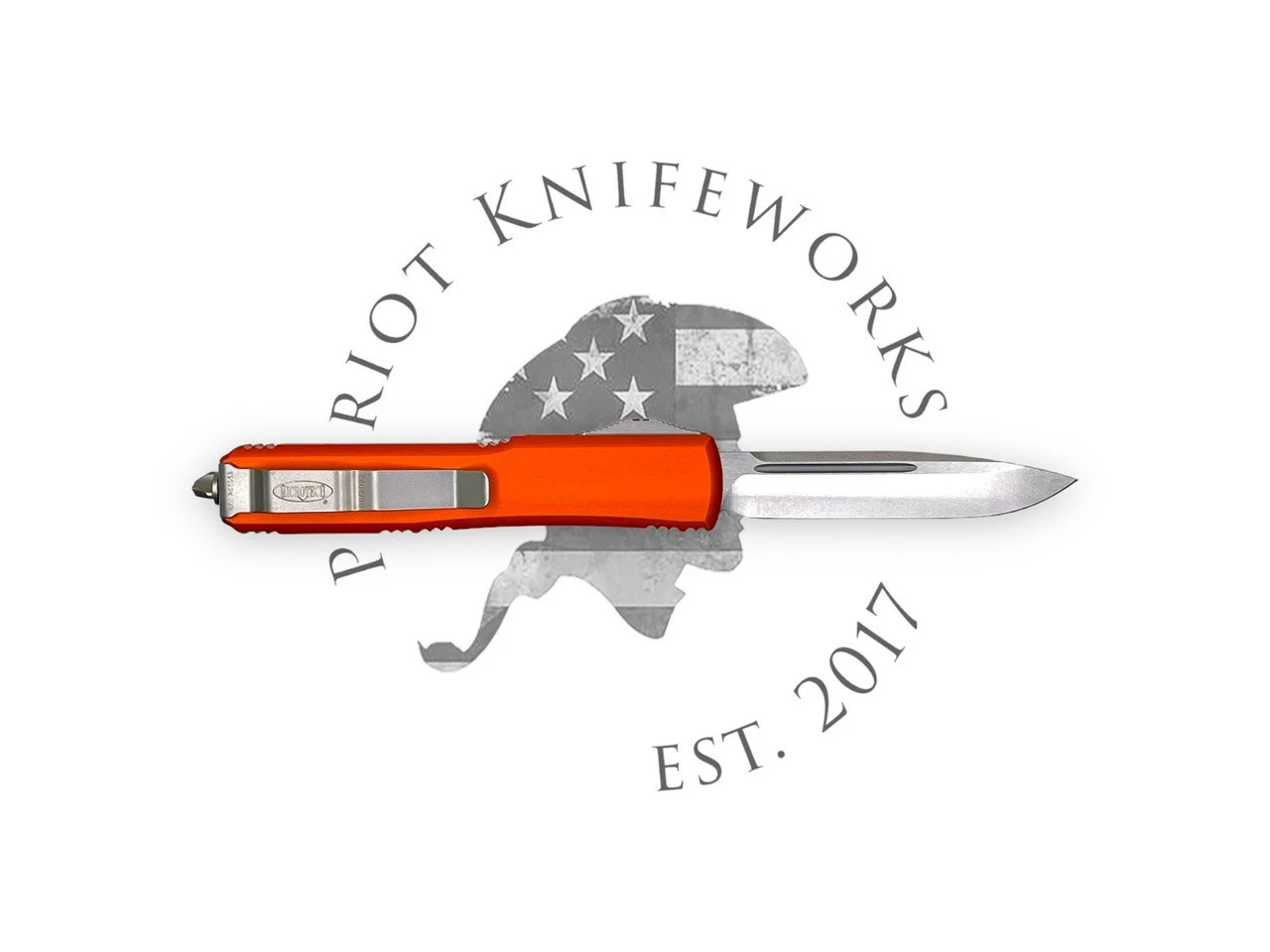 Microtech 121-10OR Ultratech S/E Orange Stonewash Standard 4 Microtech 121-10OR Ultratech S/E Orange Stonewash Standard - Image 2