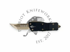 Microtech 819-13S Mini Troodon Hellhound Signature Series Bronzed Standard
