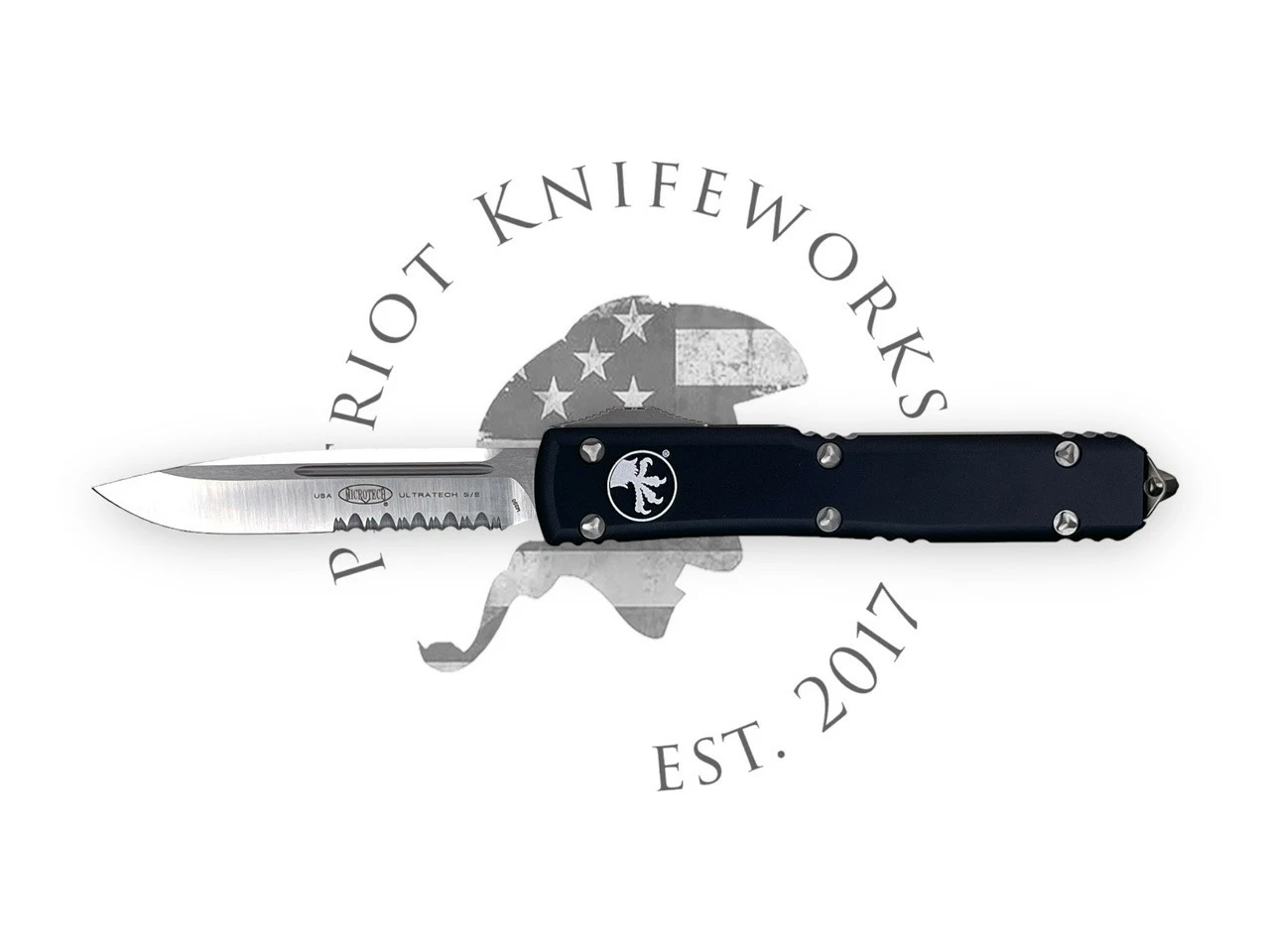 Microtech 121-5 Ultratech S/E Satin Partial Serrated 3 Microtech 121-5 Ultratech S/E Satin Partial Serrated