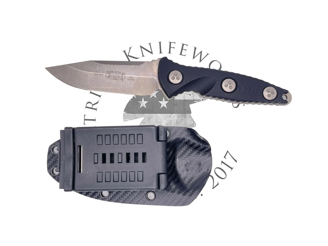 Microtech 113M-10 Socom Alpha Mini S/E Stonewash Standard 3 Microtech 113M-10 Socom Alpha Mini S/E Stonewash Standard