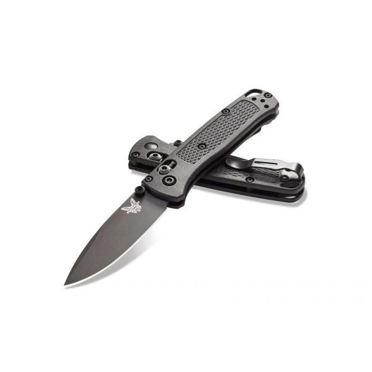 Benchmade Mini Bugout Black Blade Black Handle 3 Benchmade Mini Bugout Black Blade Black Handle