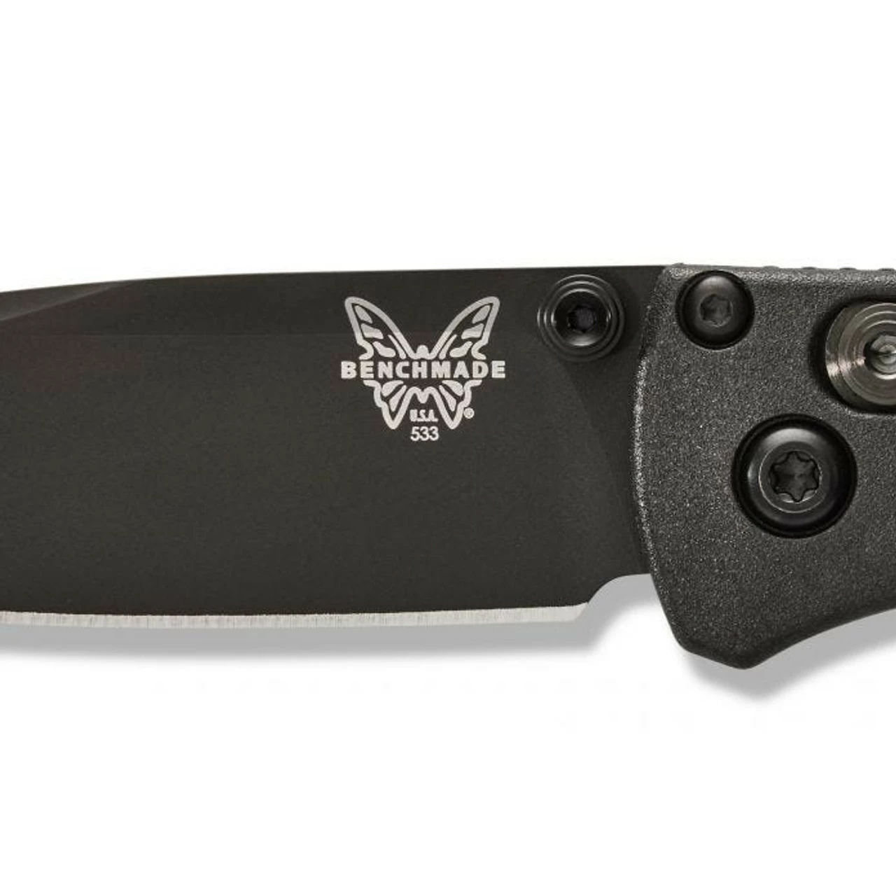 Benchmade Mini Bugout Black Blade Black Handle 5 Benchmade Mini Bugout Black Blade Black Handle - Image 3