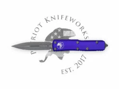 Microtech 232-10APPU UTX-85 D/E Purple Apocalyptic Standard