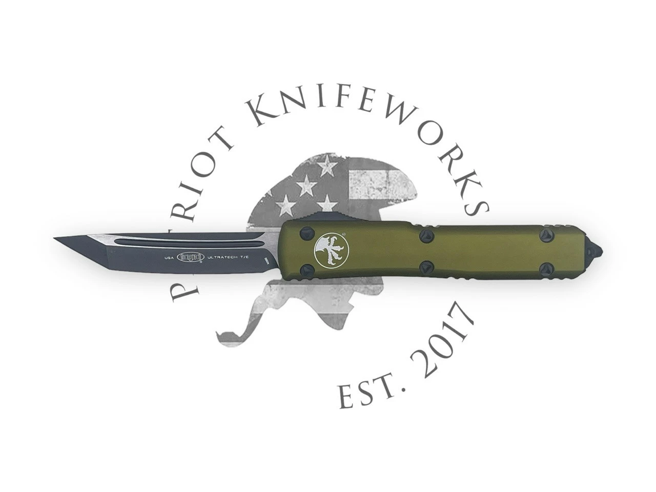 Microtech 123-1OD Ultratech T/E OD Green Standard 3 Microtech 123-1OD Ultratech T/E OD Green Standard