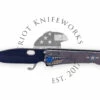 Medford 187DP D2 PVD Blade, Tumbled Warthog Handles, Blue HW/Clip -PATRIOT KNIFEWORKS Sales 5BA440F2 8E91 4D9A 93F8 171DD8133557 20161.1690310611