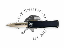 Microtech 702-15 Hera D/E Bronzed Full Serrated