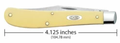 Case Knives 00031 Slimline Trapper Yellow Synthetic CS Slimline Trapper -PATRIOT KNIFEWORKS Sales 5e312b731390d44739c6ddb052f82d90dd6b92d0 55017.1668620242
