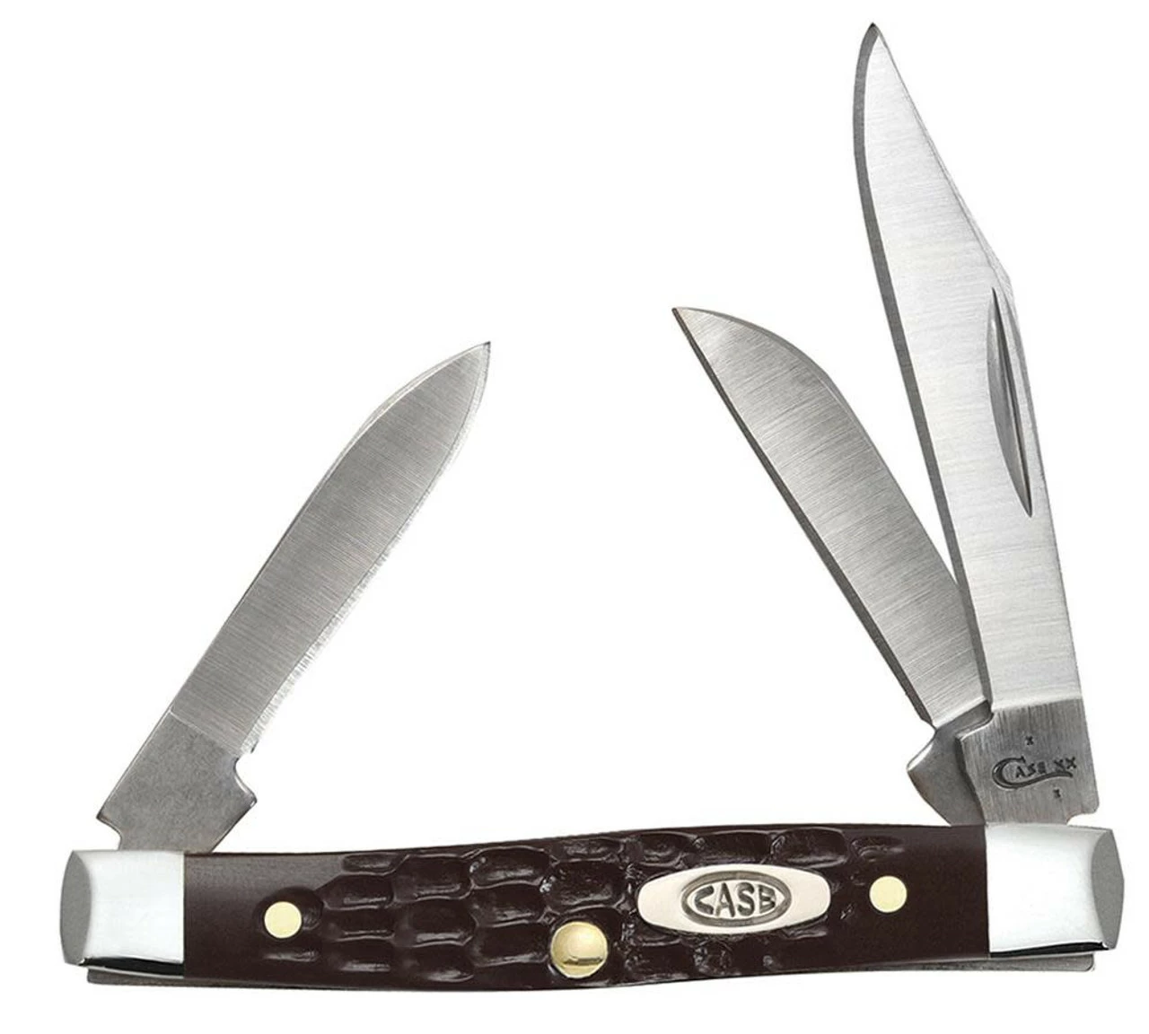Case Knives 00081 Small Stockman Brown Synthetic Small Stockman 3 Case Knives 00081 Small Stockman Brown Synthetic Small Stockman