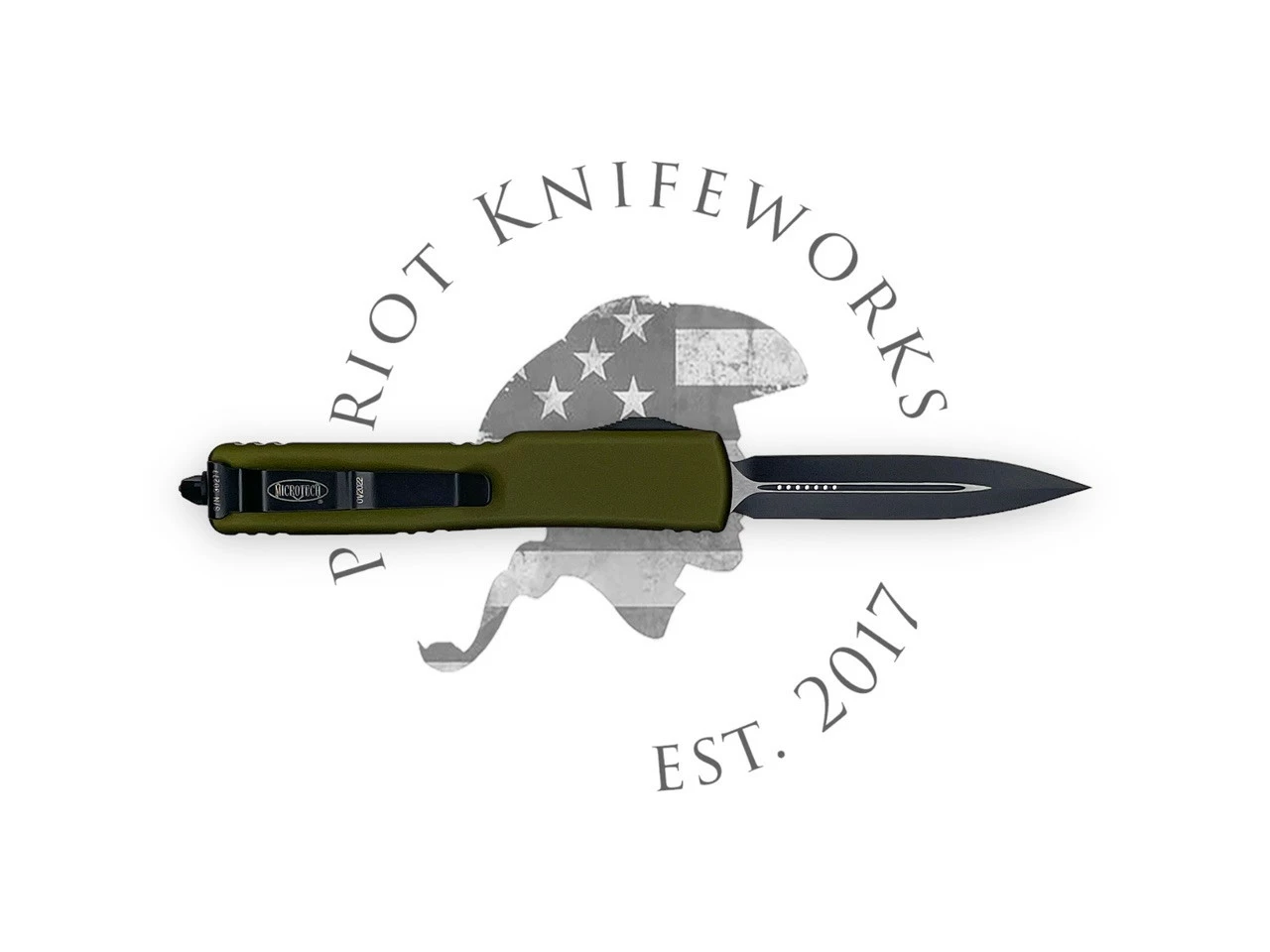 Microtech 147-1OD UTX-70 D/E OD Green Standard 4 Microtech 147-1OD UTX-70 D/E OD Green Standard - Image 2