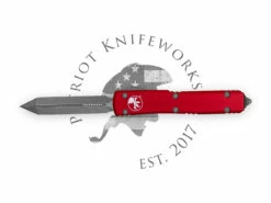 Microtech 223-10APRD Ultratech Spartan Red Apocalyptic Standard