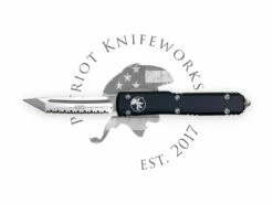 Microtech 123-12 Ultratech T/E Stonewash Full Serrated