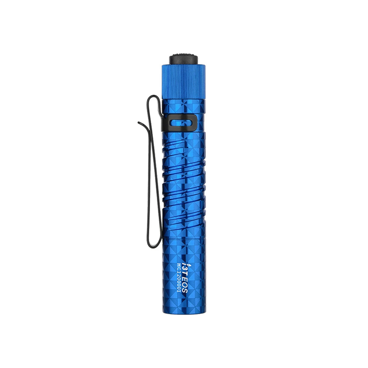 Olight I3T EOS Small Flashlight - Blue Pinwheel 3 Olight I3T EOS Small Flashlight - Blue Pinwheel