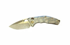 Heretic Knives H011-7A-FTi Medusa Auto Tanto BW Bronze Flamed Titanium