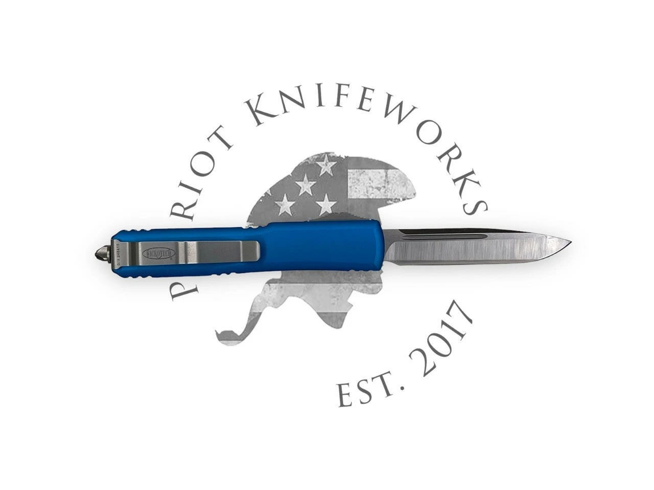 Microtech 121-4BL Ultratech S/E Blue Satin Standard 4 Microtech 121-4BL Ultratech S/E Blue Satin Standard - Image 2