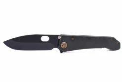 Medford 187 DP D2 PVD Blade, PVD Handles, Bronze HW, PVD Clip W Brsh/Brz Flats