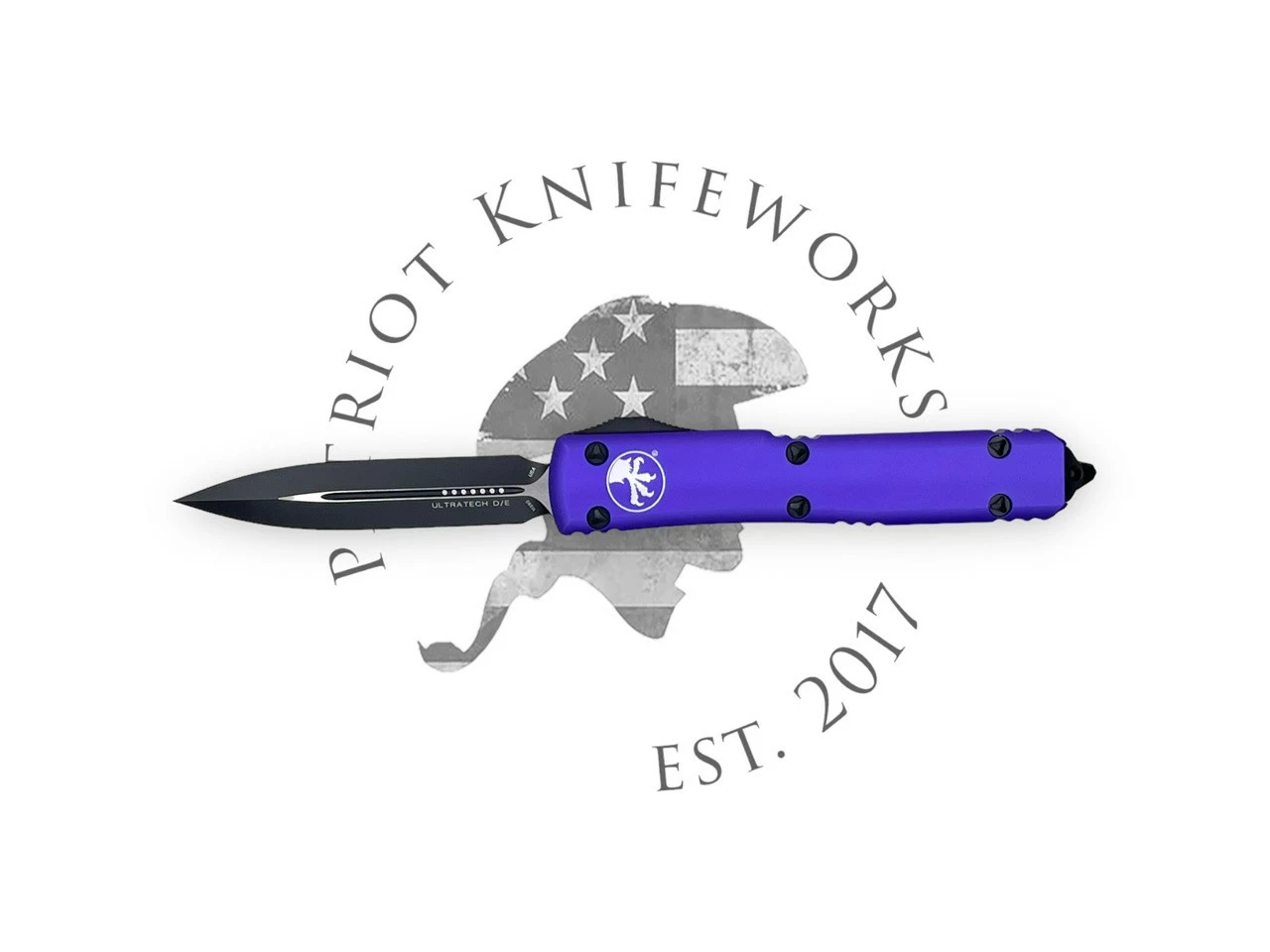 Microtech 122-1PU Ultratech D/E Purple Standard 3 Microtech 122-1PU Ultratech D/E Purple Standard