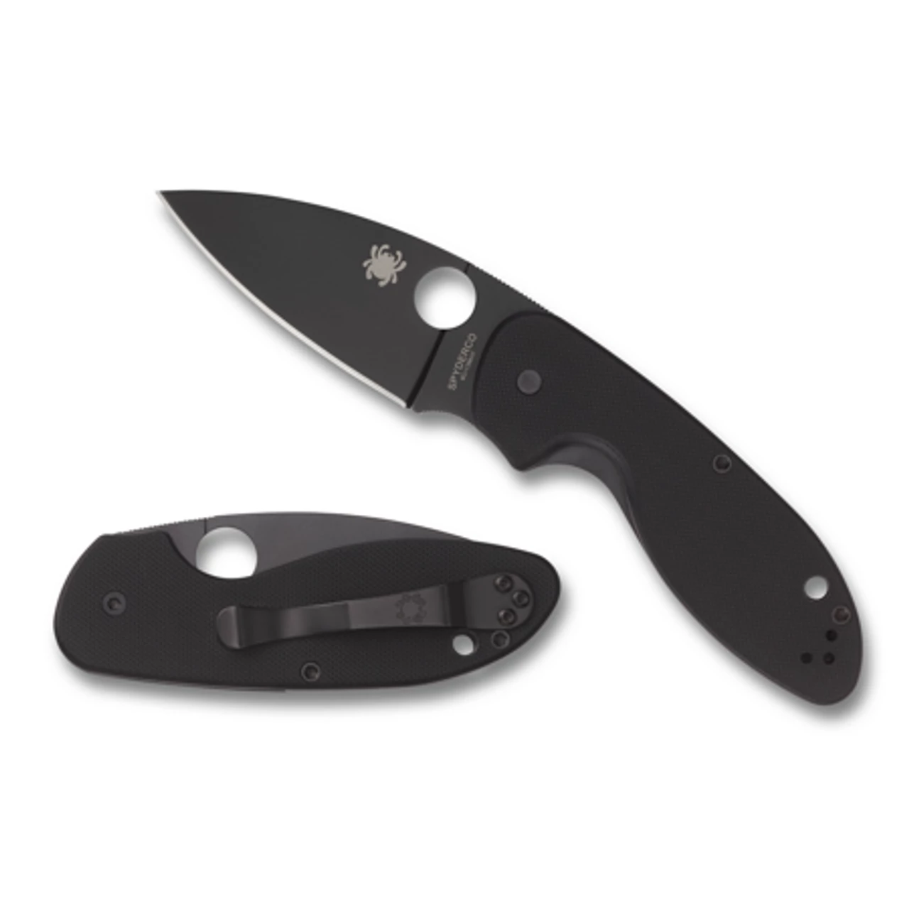 Spyderco EFFICIENT™ G-10 BLACK/BLACK BLADE 3 Spyderco EFFICIENT™ G-10 BLACK/BLACK BLADE