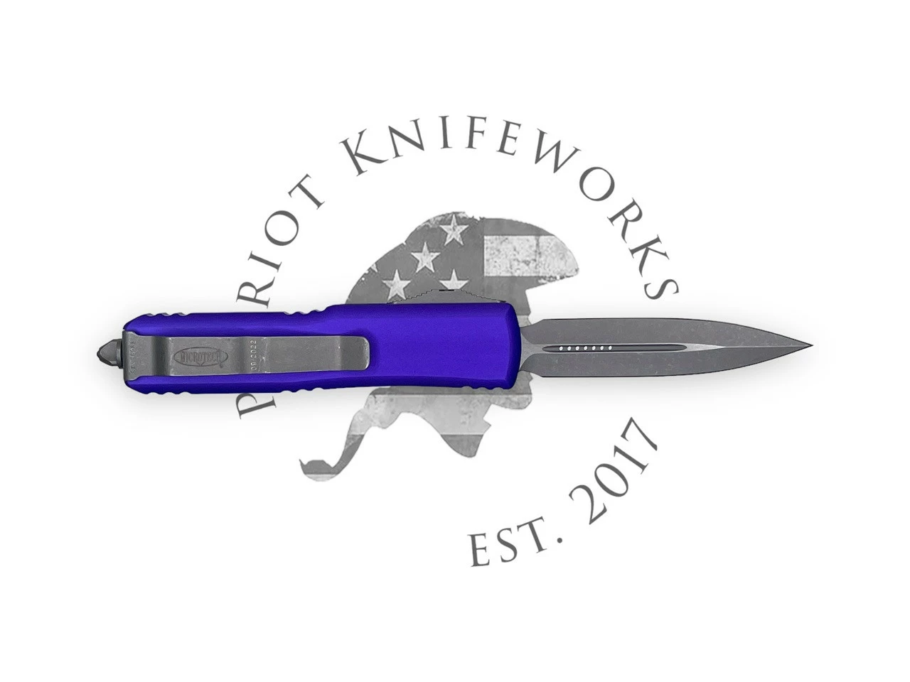 Microtech 232-10APPU UTX-85 D/E Purple Apocalyptic Standard 4 Microtech 232-10APPU UTX-85 D/E Purple Apocalyptic Standard - Image 2