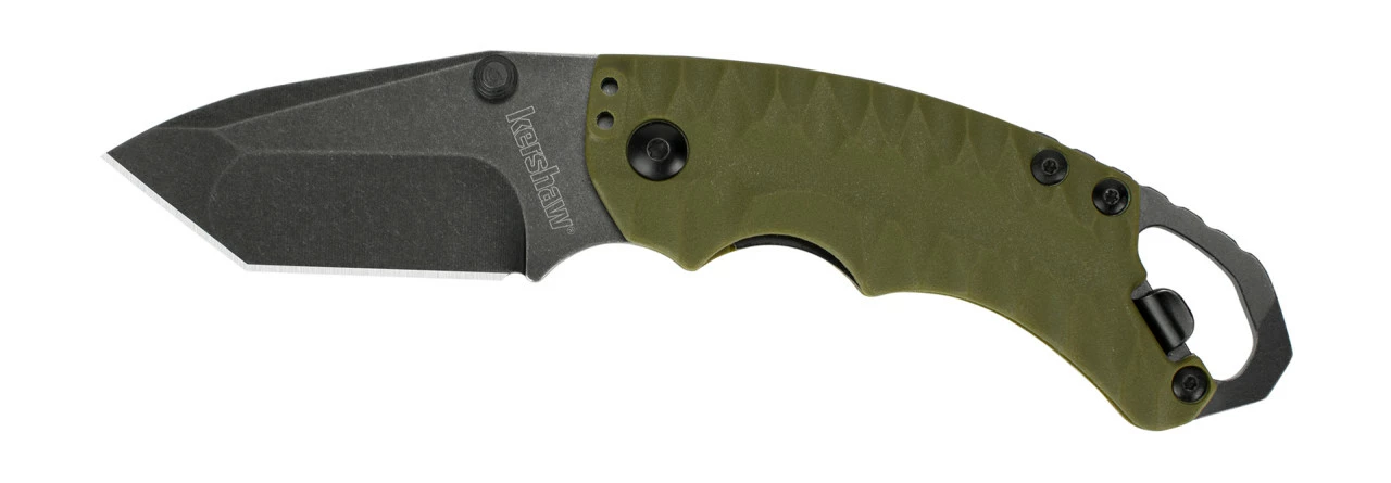 Kershaw SHUFFLE II - TANTO, OLIVE, BLACKWASH 8750TOLBW 3 Kershaw SHUFFLE II - TANTO, OLIVE, BLACKWASH 8750TOLBW