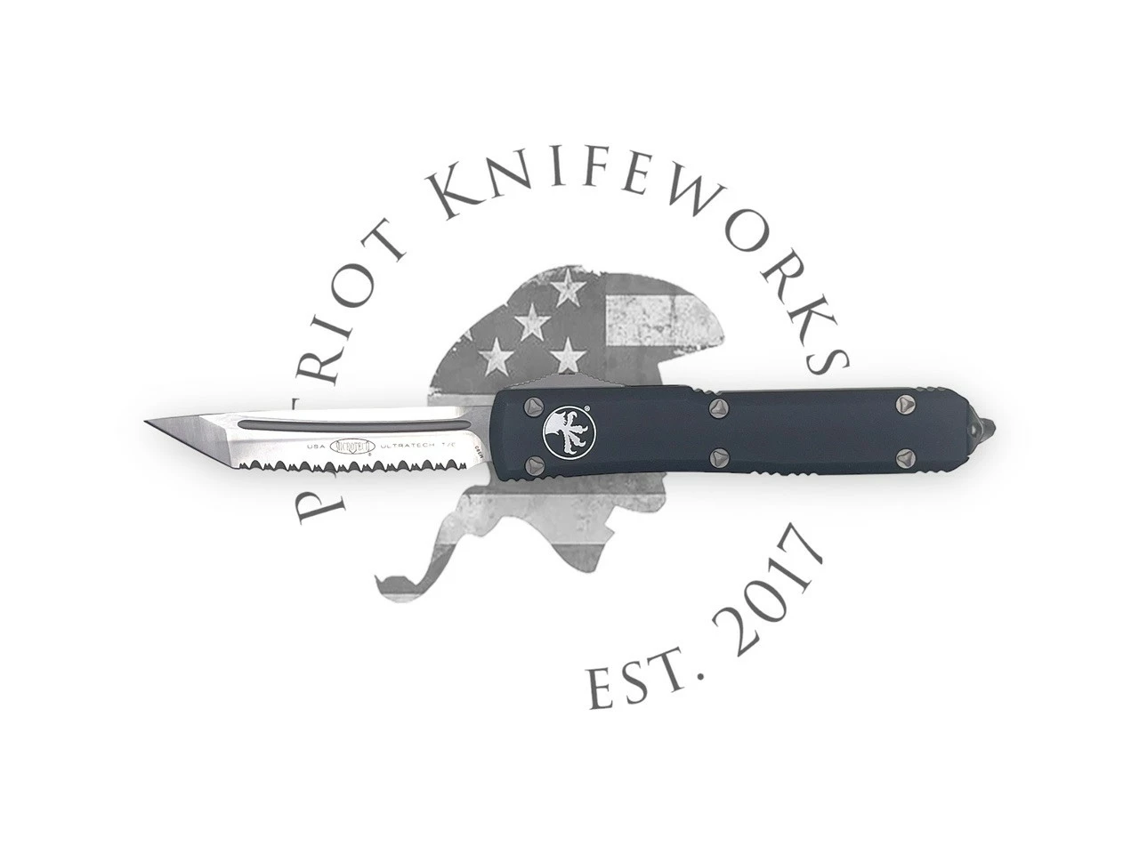 Microtech 123-6 Ultratech T/E Satin Full Serrated 3 Microtech 123-6 Ultratech T/E Satin Full Serrated