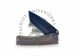 Medford Marauder H S45VN PVD Tanto Blade, Bronze Handles, PVD HW, FLM Clip, PVD Breaker